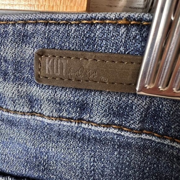 Kut from the Kloth Jeans Womens Size 6 Medium Wash Boyfriend Distressed Everyday - Picture 3 of 15